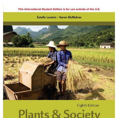 ISE Plants and Society 8th By Estelle Levetin - Vitalsource Download