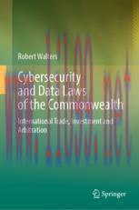 [PDF]Cybersecurity and Data Laws of the Commonwealth: International Trade, Investment and Arbit...