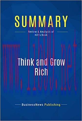 (PDF)Summary: Think and Grow Rich: Review and Analysis of Hill&rsquo;s Book