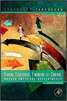(PDF)Bidding Strategies, Financing and Control Modern Empirical Developments (Corporate Takeove...