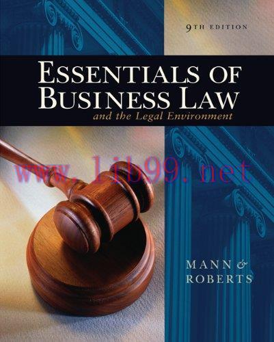 [FOX-Ebook]Essentials of Business Law and the Legal Environment, 9th Edition