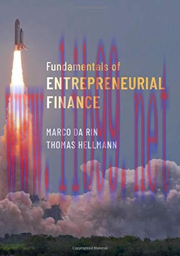 [FOX-Ebook]Fundamentals of Entrepreneurial Finance