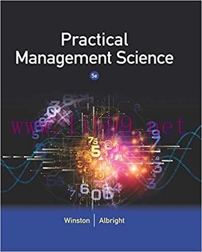 (PDF)Practical Management Science 5th Edition