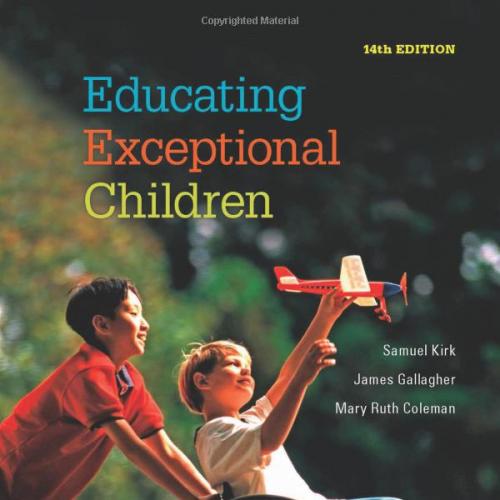 (Test Bank)Educating Exceptional Children 14th Edition.zip