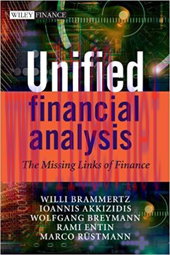 (PDF)Unified Financial Analysis: The Missing Links of Finance 1st Edition