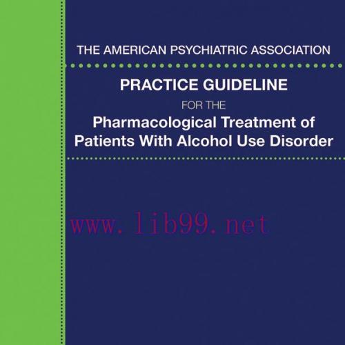 [AME]The American Psychiatric Association Practice Guideline for the Pharmacological Treatment ...
