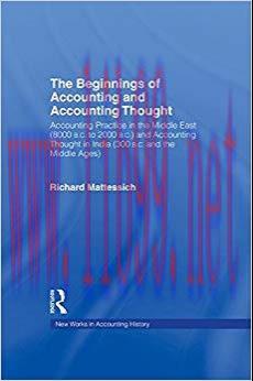 (PDF)The Beginnings of Accounting and Accounting Thought: Accounting Practice in the Middle Eas...
