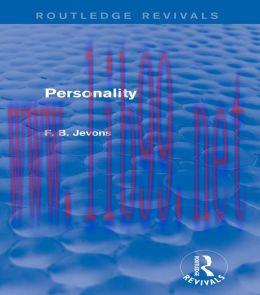[AME]Personality (Routledge Revivials)