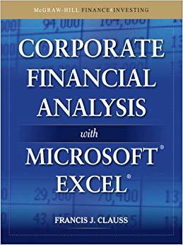 (PDF)Corporate Financial Analysis with Microsoft Excel (McGraw-Hill Finance & Investing) 1st Ed...