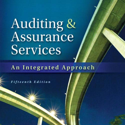 课后答案-Auditing and Assurance Services 15e (Arens)
