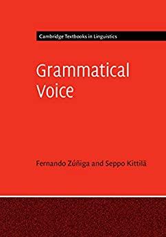 (PDF)Grammatical Voice (Cambridge Textbooks in Linguistics)