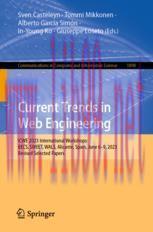 [PDF]Current Trends in Web Engineering: ICWE 2023 International Workshops: BECS, SWEET, WALS, A...