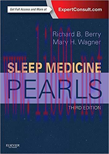 (PDF)Sleep Medicine Pearls E-Book (Pearls Series) 3rd Edition