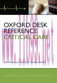 [AME]Oxford Desk Reference: Critical Care (Original PDF)