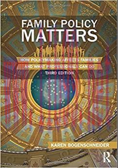 (PDF)Family Policy Matters: How Policymaking Affects Families and What Professionals Can Do