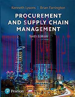 (PDF)Procurement and Supply Chain Management
