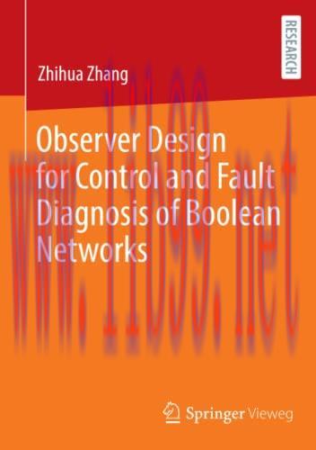 [AME]Observer Design for Control and Fault Diagnosis of Boolean Networks (Original PDF)