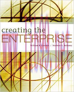 (PDF)Creating the Enterprise 1st Edition
