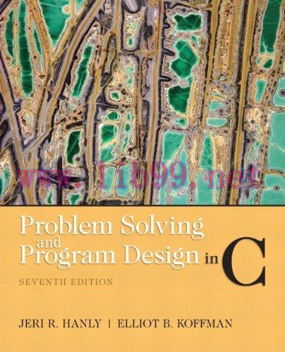 [FOX-Ebook]Problem Solving and Program Design in C, 7th Edition