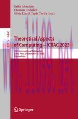 [PDF]Theoretical Aspects of Computing &ndash; ICTAC 2023: 20th International Colloquium, Lima, Peru, ...