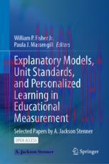 [PDF]Explanatory Models, Unit Standards, and Personalized Learning in Educational Measurement: ...