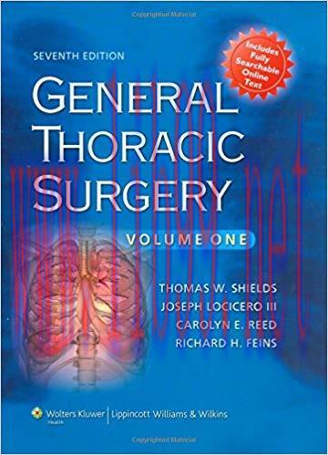 [PDF]General Thoracic Surgery, 7th Edition (2009)
