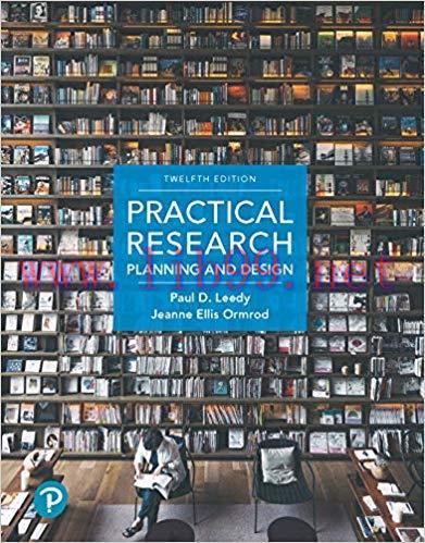 (PDF)Practical Research: Planning and Design 12th Edition