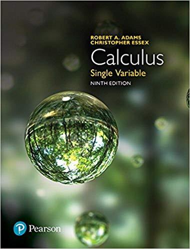 (Solution Manual)Calculus Single Variable 9th Edition by Robert A. Adams.zip