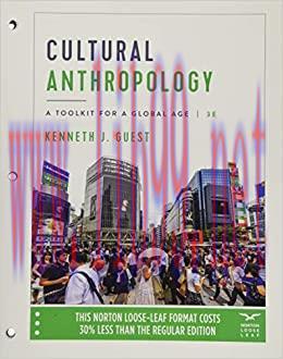(PDF)Cultural Anthropology: A Toolkit for a Global Age (Third Edition)