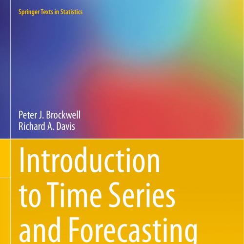 Introduction to Time Series and Forecasting 3rd
