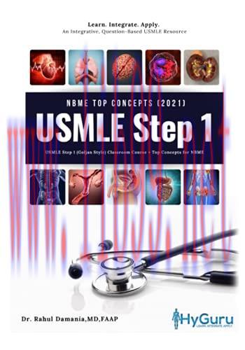 [AME]USMLE Step 1: NBME Top Concepts (2021) (Scanned PDF)