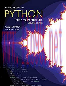 (PDF)A Student&rsquo;s Guide to Python for Physical Modeling: Updated Edition