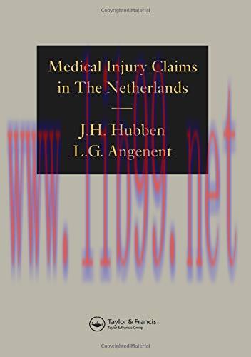 [AME]Medical Injury Claims in Netherlands (Original PDF)