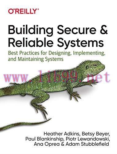 [FOX-Ebook]Building Secure and Reliable Systems