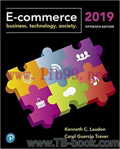 (PDF)E-Commerce 2019: Business, Technology, and Society 15th Edition by Kenneth C. Laudon