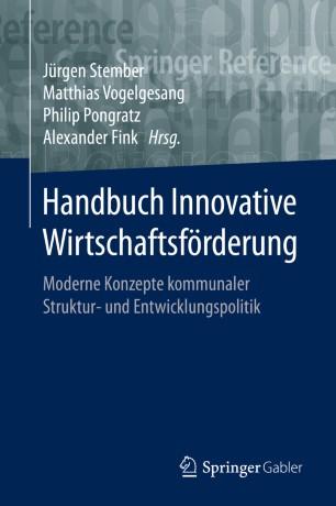 Handbuch Innovative Wirtschaftsf&ouml;rderung