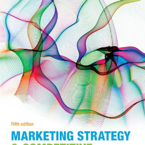 Marketing Strategy and Competitive Positioning 5th Edition