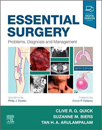 Essential Surgery Problems, Diagnosis and Management 6th Edition