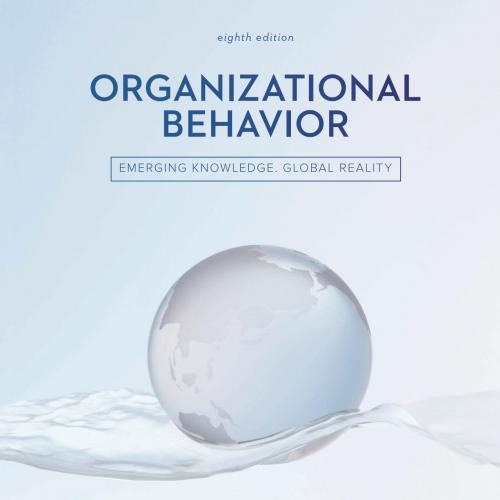 Organizational Behavior 8th Edition by Steven McShane