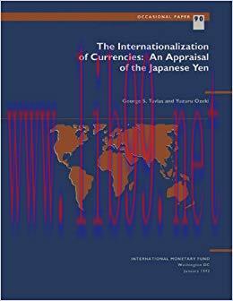 (PDF)The Internationalization of Currencies: An Appraisal of the Japanese Yen (International Mo...