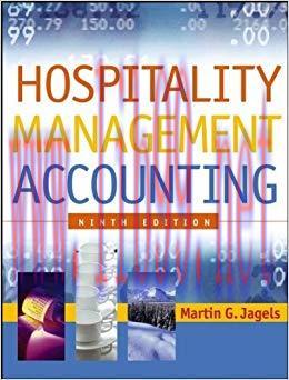 Hospitality Management Accounting 9th Edition