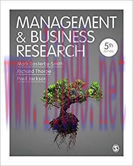 (PDF)Management and Business Research 5th Edition