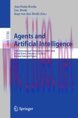 [PDF]Agents and Artificial Intelligence: 14th International Conference, ICAART 2022, Virtual Ev...