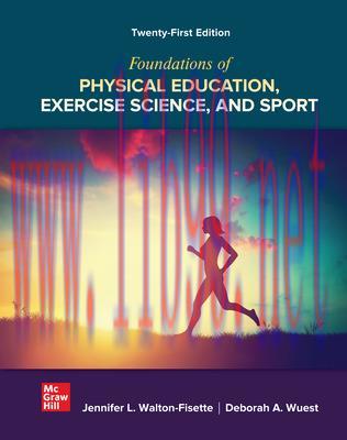 [PDF]ISE Ebook Foundations of Physical Education, Exercise Science, and Sport 21th Edition