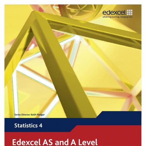Edexcel AS and A Level Modular Mathematics_ Statistics 4 - Wei Zhi