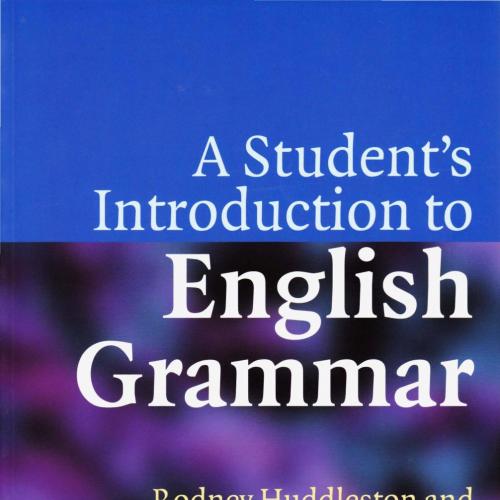 Student's Introduction to English Grammar, A
