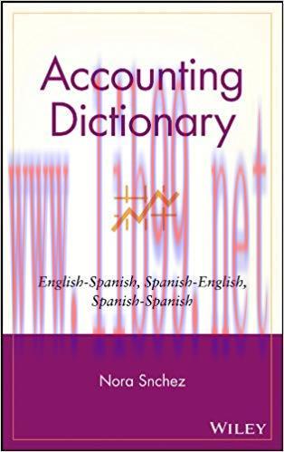 (PDF)Accounting Dictionary: English-Spanish, Spanish-English, Spanish-Spanish 1st Edition
