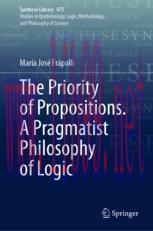 [PDF]The Priority of Propositions. A Pragmatist Philosophy of Logic