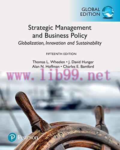 [FOX-Ebook]Strategic Management and Business Policy, Global Edition, 15th Edition