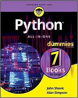 Python All-in-One For Dummies (For Dummies (Computer/Tech)) 1st Edition,